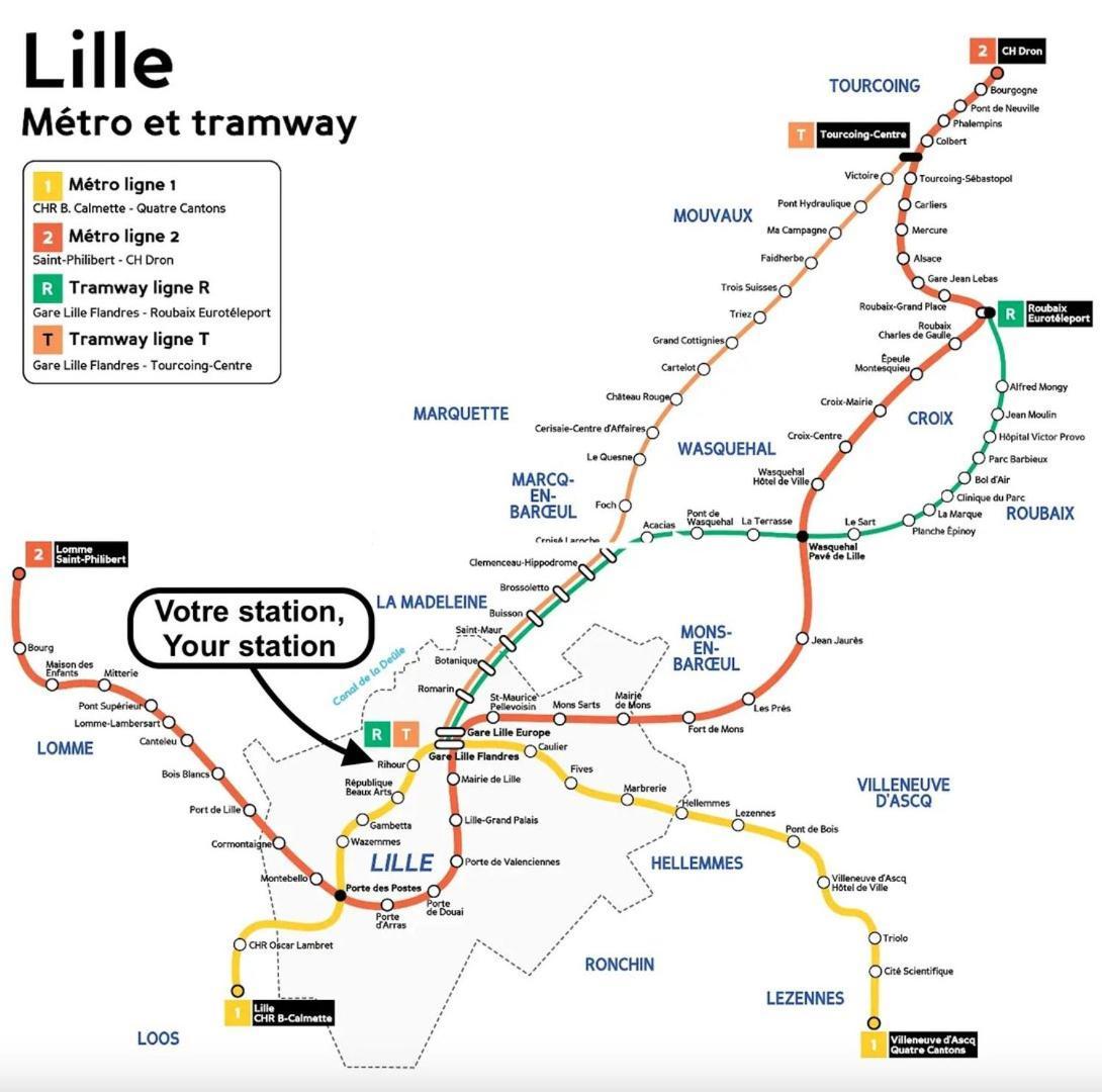 Old - Ideally Located ! Apartment Lille